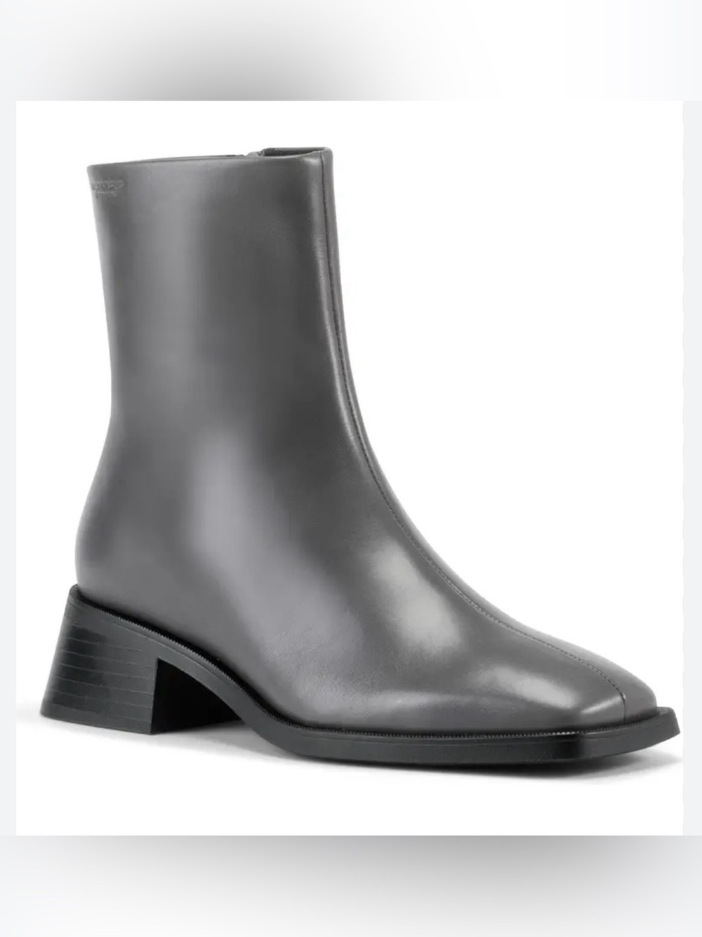 Vagabond Grey BLANCA ZIP ANKLE BOOT 6 $200 NEW